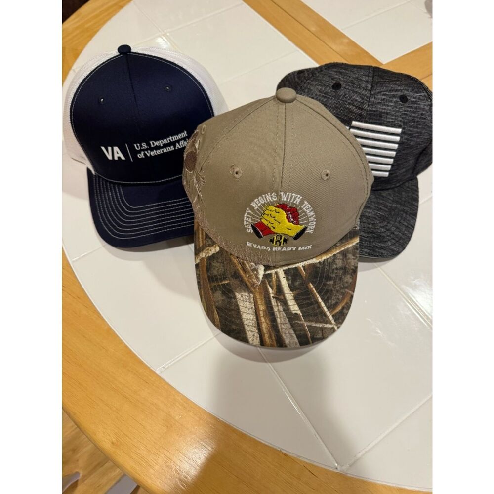 Trucker caps for big heads! Lot of 3